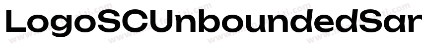 LogoSCUnboundedSans Regula字体转换